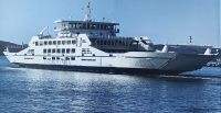 Mit dieser Fähre setzen wir nach Korcula über