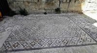 Römisches Fußbodenmosaik in Split im Diokletianspalast