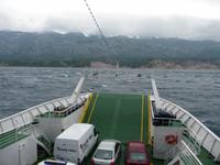 Rückfahrt bei Bora