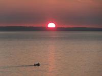 Sonnenuntergang in Starigrad Paklenica