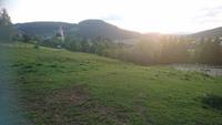 Sonnenuntergang in der Steiermark