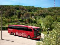 Unser Reisebus in Rab