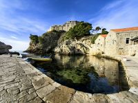 Vor dem Pile Tor von Dubrovnik