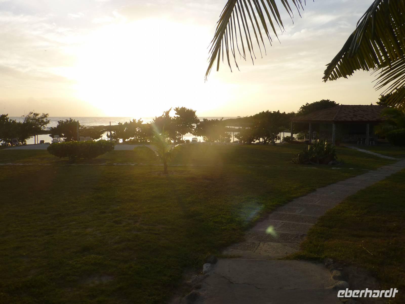 Sonnenuntergang an der Caleta Buena