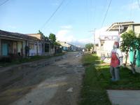 in Trinidad vorm Restaurant El Galeon