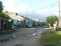 in Trinidad vorm Restaurant El Galeon