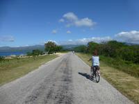 Radtour am Meer bei Trinidad