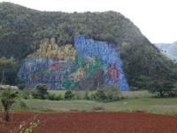 Vinales Tal - Wandgemälde Mural de la Prehistoria