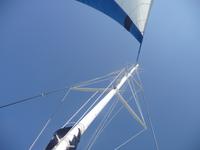 segeln auf einem Katamaran