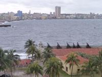 Sicht auf die Bucht von Havana