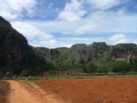 die Rote Erde im Vinales Tal 