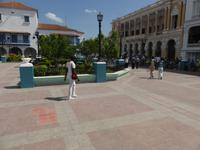 Vom blauen Balkon wurde der Sie der Revolution 1959 von Fidel verkündet