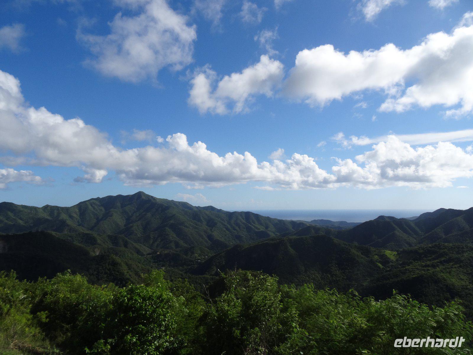 Die Berge der Sierra Maestra