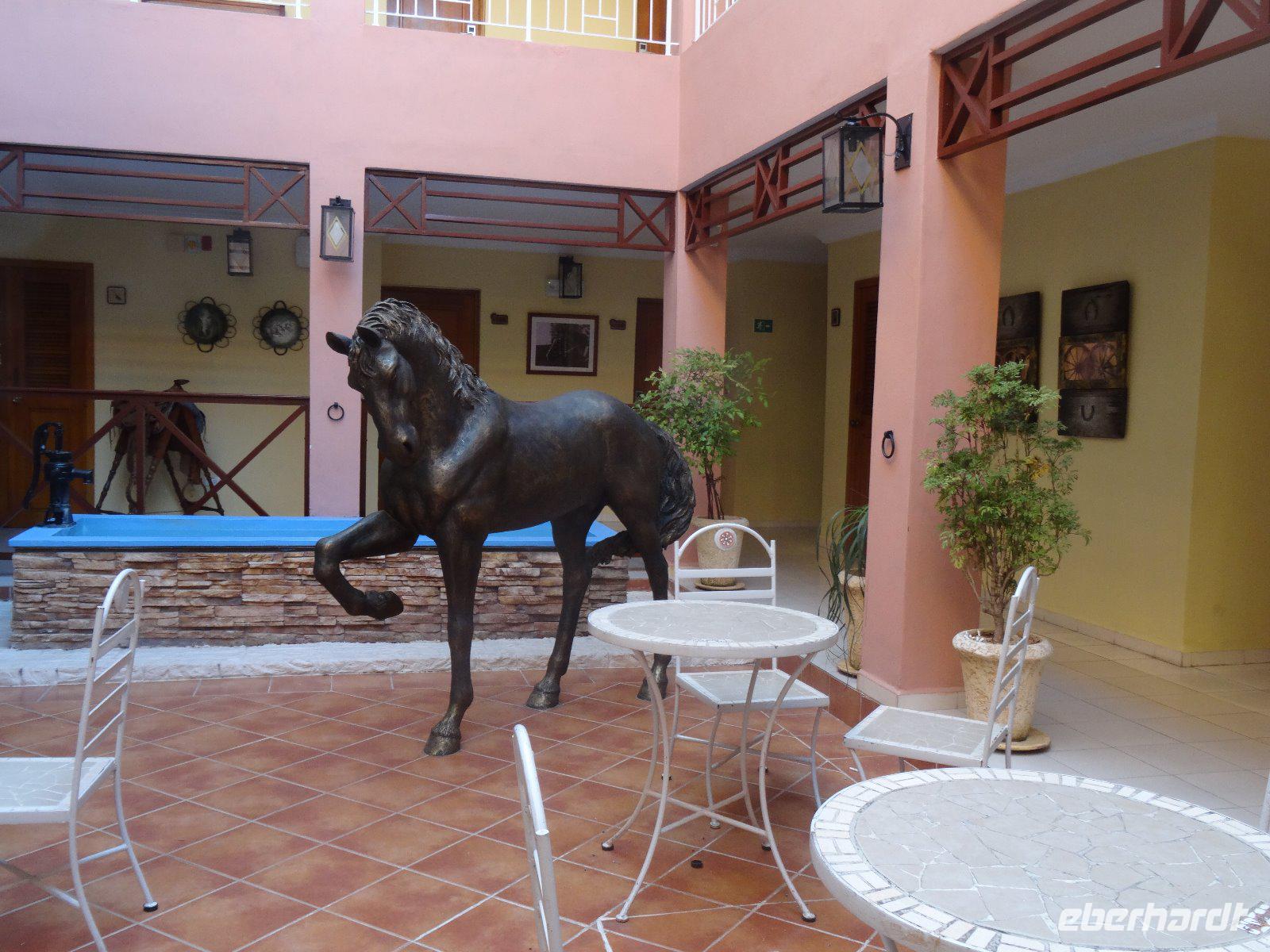 Das Hotel in Holguin war früher eine Kavallerieunterkunft