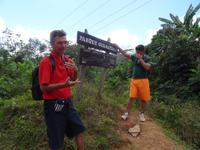 Am Anfang der Wanderung