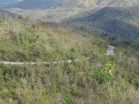 Bergstraße im Escambray-Gebirge