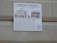 Schild am Börsengebäude