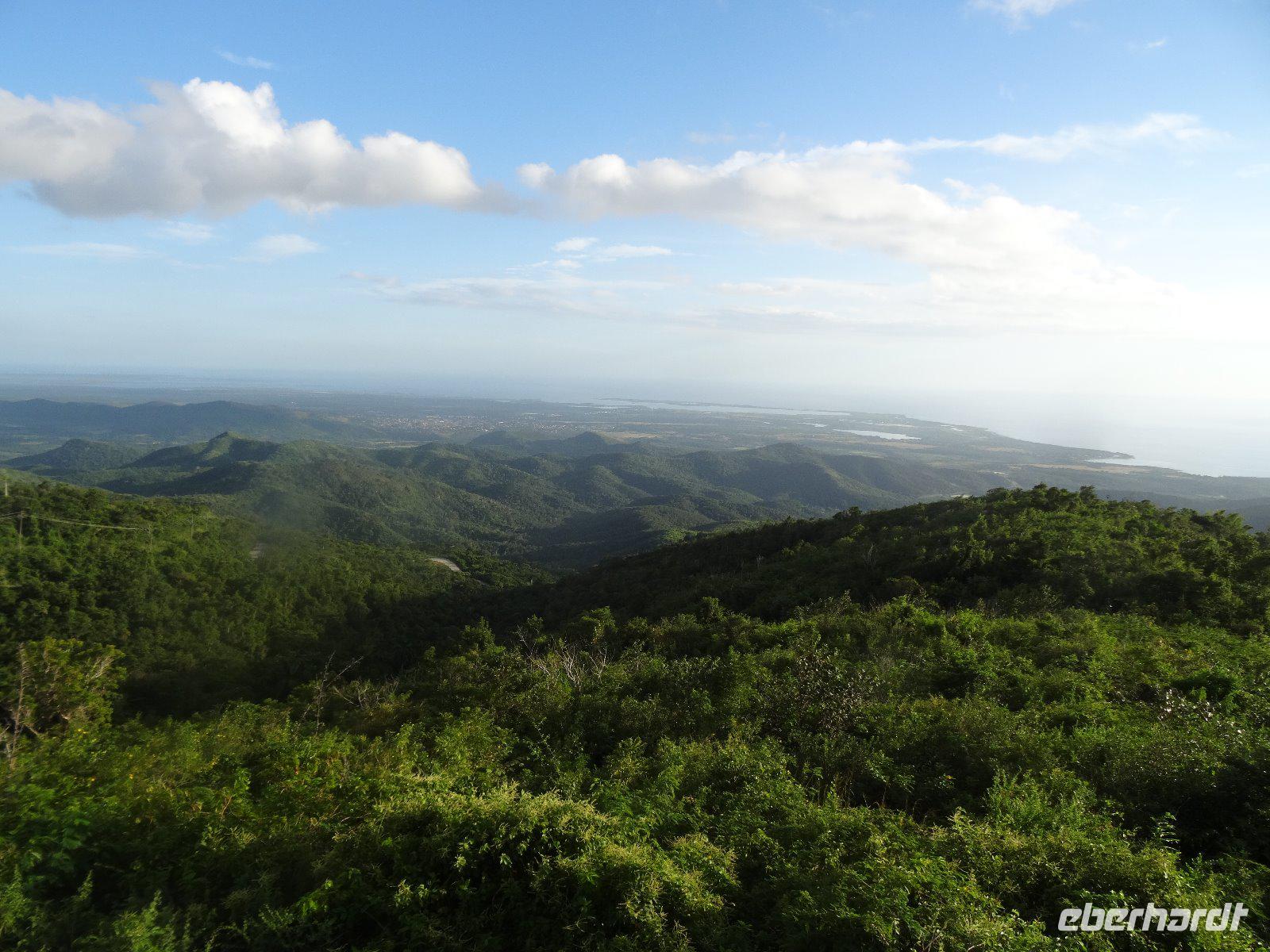 Blick zur karibischen See