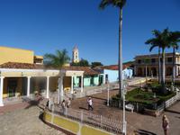 Blick zum Franziskaner-Kloster in Trinidad
