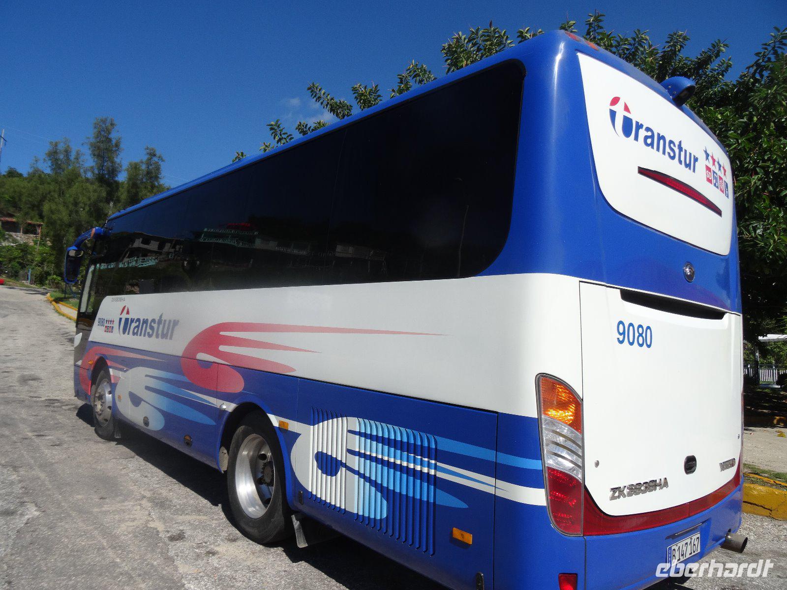 Unser Bus fuhr uns zuverlässig durch Kuba