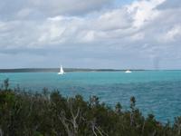 Katamaran in der Bucht von Cayo Santa Maria