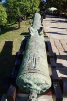 Frz. Kanone vor El Morro (Santiago)