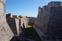 El Morro, Graben der Landseite