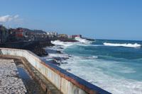 Unruhiges Meer bei Baracoa