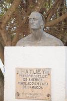 Hatuey kam von Hispaniola nach Kuba, um die inidgenen Einwohner vor den Spaniern zu warnen...