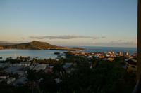 Die Bucht von Baracoa bei Sonnenaufgang
