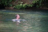 Reiseleiter beim Bad