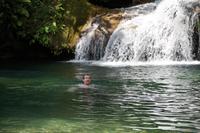 Reiseleiter beim Bad