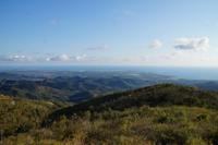 Blick von der Sierra de Escambray in Richtung karibische See