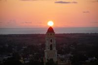 Sonnenuntergang über Trinidad