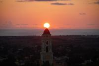 Sonnenuntergang über Trinidad