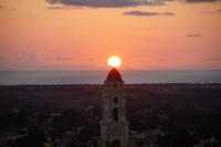 Sonnenuntergang über Trinidad