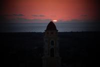 Sonnenuntergang über Trinidad