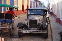 Oldtimer und Bicitaxi