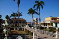 Plaza Mayor, Casa Ortíz und Turm des Palacio de Cantero, Trinidad 