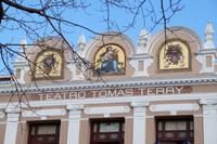 Tomás Terry-Theater mit Darstellung der Musen 