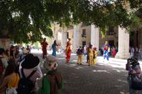 Performance vor dem Hist. Stadtmuseum, dem ehemaligen Palast der Generalkapitäne (Statthalter des spanischen Königs) Kubas