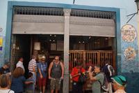 Eine der Bodegas, in denen Hemingway sich gerne aufhielt, ein Touristenmagnet, aber auch wir trinken hier unseren Mojito.