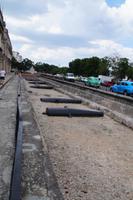 Reste von Habanas Stadtmauer und Kanonen 