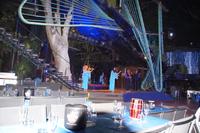 Vor der Show wird ein wenig Musik gemacht