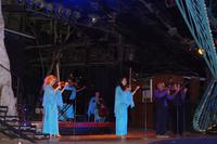 Tropicana: Vor der Show wird ein wenig Musik gemacht