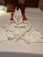 Handtuchkunst im Hotel in Trinidad