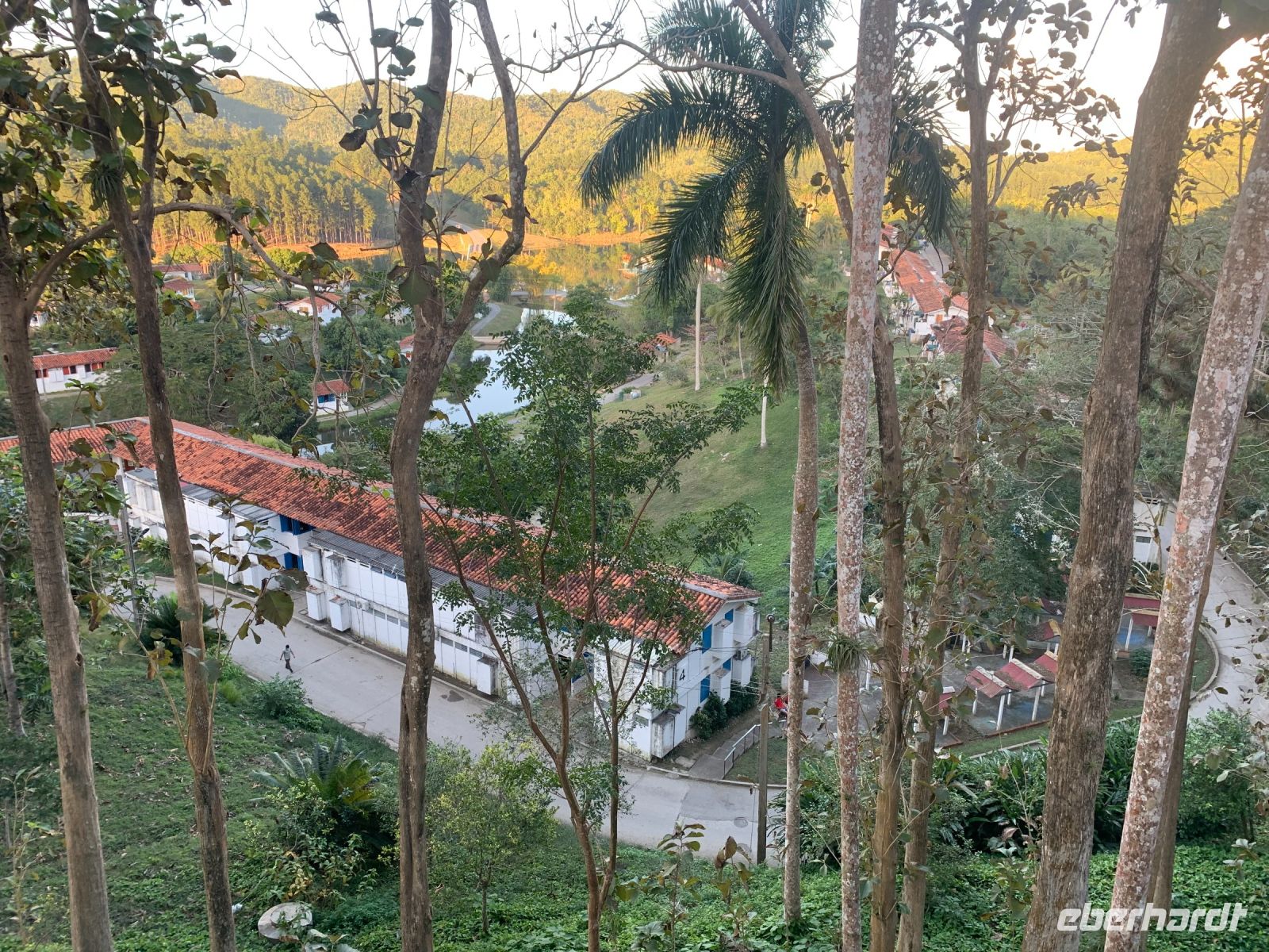 Blick vom Hotel auf Las Terrazas