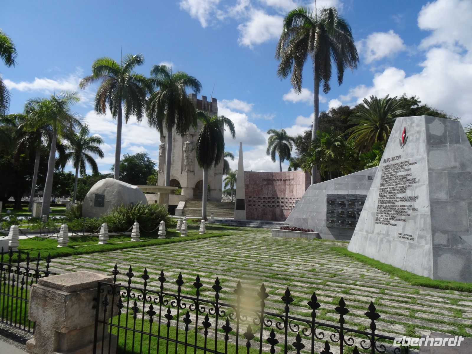 Friedhof Santa Ifigenia in Santiago de Cuba