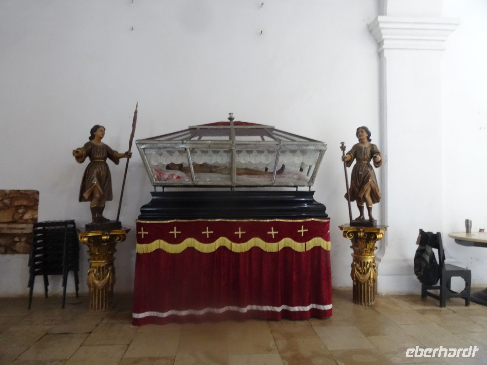 In der Kirche San Juan Bautista in Remedios