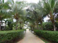 Außenanlagen des Hotels Dhawa